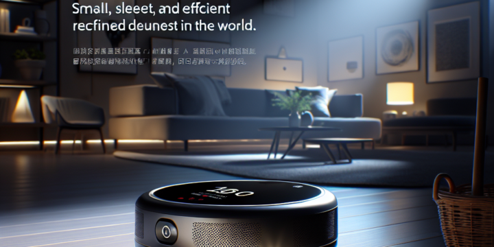 SwitchBot K10+: World’s Smallest Vacuum Robot Launches