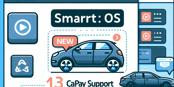 Smart OS 1.3.0 Introduces CarPlay Support for New Vehicle Models