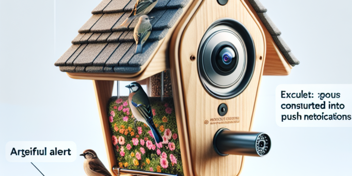 BIRDFY Bird Feeder: With Camera, AI Detection, and Push Notifications