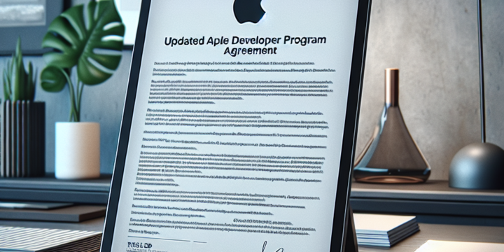 Updated Apple Developer Program License Agreement now available [Translation from German]