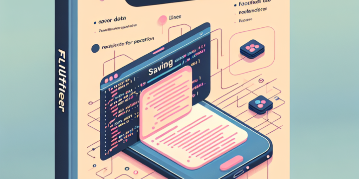 Saving Data in Flutter: A Guide for Subscribers