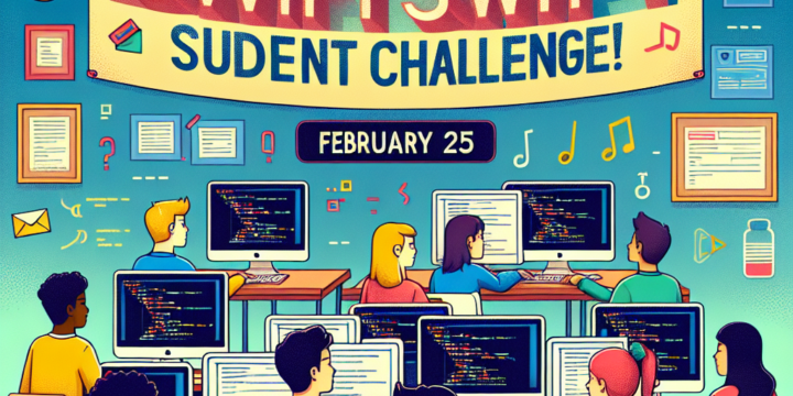 Apply Now for the Swift Student Challenge – Deadline February 25