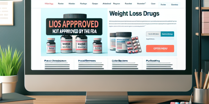 „Online Pharmacy Offers Discount Weight Loss Drugs Without FDA Approval“