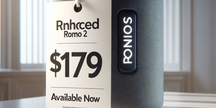 Sonos Roam 2 Speaker: Enhanced Usability and Now Available for $179