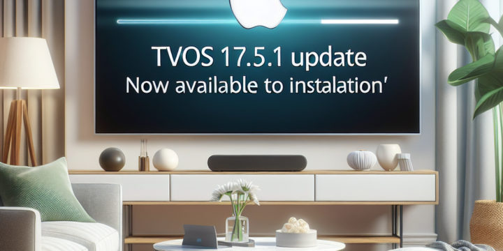 Apple TV Update: tvOS 17.5.1 Now Available for Installation