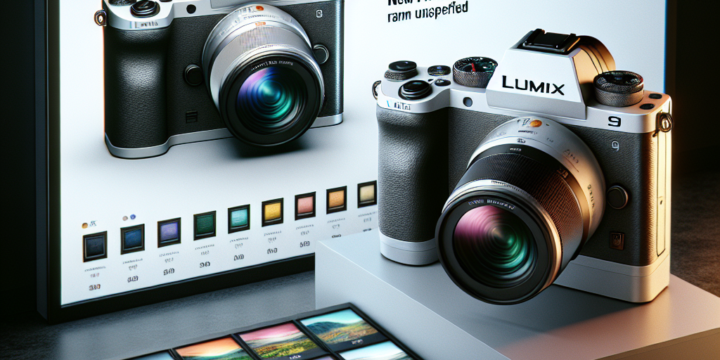 „Panasonic Challenges Fujifilm with New Filters in Lumix S9 Camera“