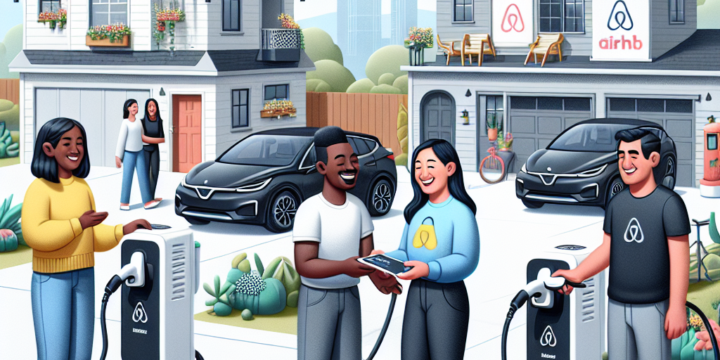 Airbnb Offers Hosts Discounted EV Chargers to Encourage Sustainability