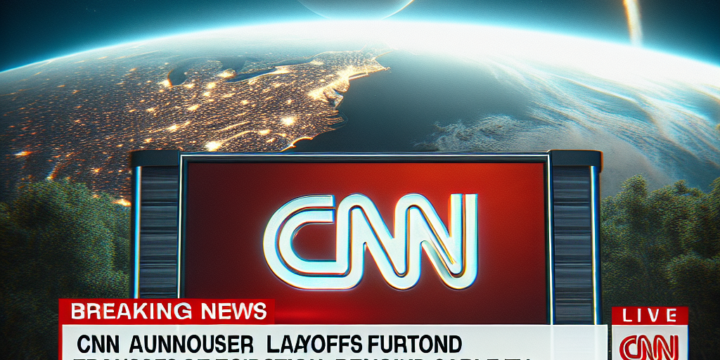 „CNN Announces Further Layoffs Ahead of Transition Beyond Cable TV“