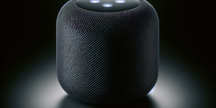 Apple Releases New Black HomePod Mini