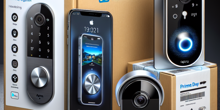 „Prime Day Deals: Aqara HomeKit Door Lock and Video Doorbell with HomeKey Integration“