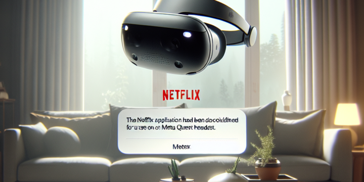 Netflix App Discontinued for Meta Quest Headsets