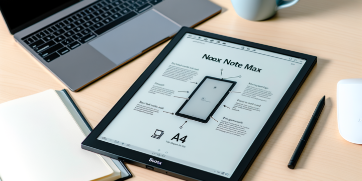 BOOX Note Max: New e-ink Tablet with A4 Display Costs 700 Euros