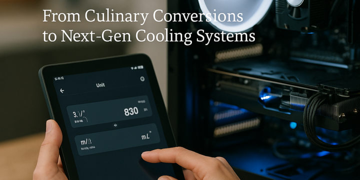 Tech Innovations Spotlight: From Culinary Conversions to Next-Gen Cooling Systems