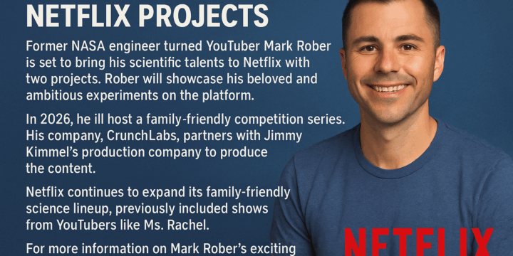 Mark Rober’s Upcoming Netflix Projects
