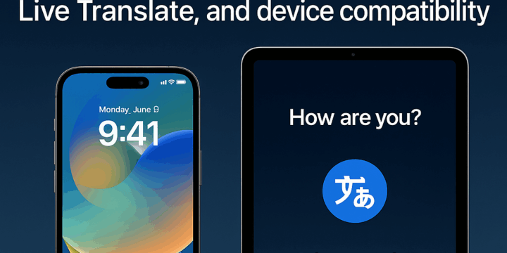 iOS 26 & iPadOS 26: Public Beta 4, Liquid Glass, Live Translate, and device compatibility